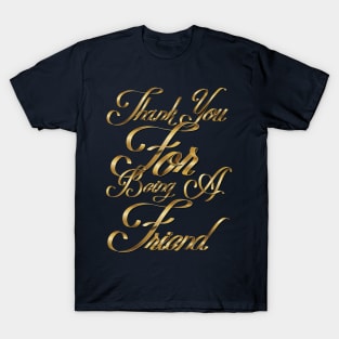 Golden Friends T-Shirt